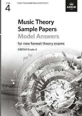 Music Theory Sample Papers Model Answers, ABRSM Grade 4 - cover