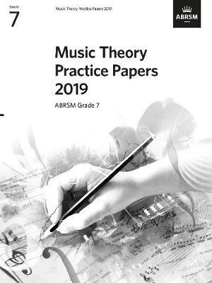 Music Theory Practice Papers 2019, ABRSM Grade 7 - cover