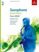 Saxophone Exam Pack from 2022, ABRSM Grade 2: Selected from the syllabus from 2022. Score & Part, Audio Downloads, Scales & Sight-Reading