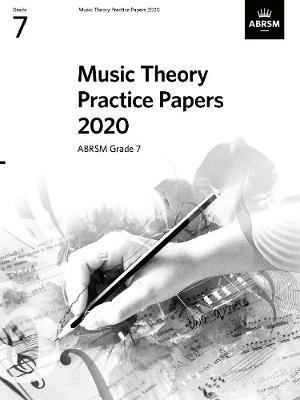 Music Theory Practice Papers 2020, ABRSM Grade 7 - ABRSM - cover