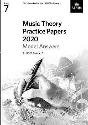 Music Theory Practice Papers 2020 Model Answers, ABRSM Grade 7 - ABRSM - cover