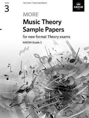 More Music Theory Sample Papers, ABRSM Grade 3 - ABRSM - cover