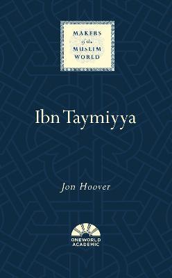 Ibn Taymiyya - Jon Hoover - cover