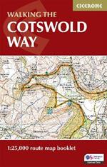 The Cotswold Way Map Booklet: 1:25,000 OS Route Mapping