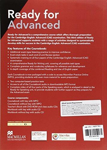 Ready for Advanced 3rd edition - key + eBook Student's Pack - Amanda French,Roy Norris - 2