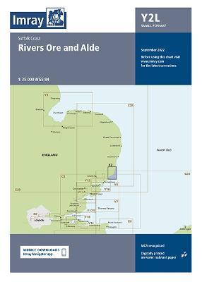 Laminated Imray Chart Y2: Rivers Ore and Alde - Imray - cover