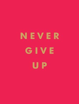 Never Give Up: Inspirational Quotes for Instant Motivation - Summersdale Publishers - cover