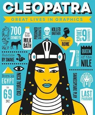 Great Lives in Graphics: Cleopatra - Books Button - cover