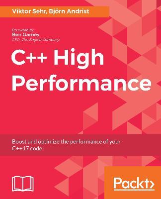 C++ High Performance - Viktor Sehr,Bjorn Andrist - cover