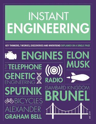 Instant Engineering: Key Thinkers, Theories, Discoveries and Inventions Explained on a Single Page - Joel Levy - cover