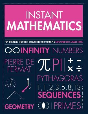 Instant Mathematics: Key Thinkers, Theories, Discoveries and Concepts Explained on a Single Page - Paul Parsons - cover