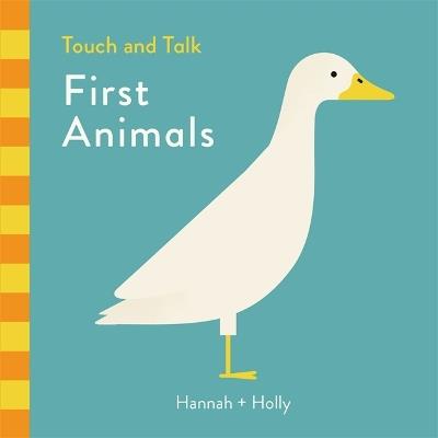 Hannah + Holly Touch and Talk: First Animals - Hannah Holly - cover