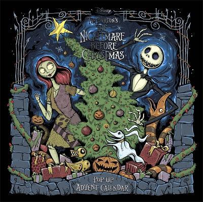 Disney Tim Burton's The Nightmare Before Christmas Pop-Up Book and Advent Calendar - Studio Press - cover