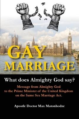 Gay Marriage - What Does Almighty God Say? - Max Matonhodze - cover