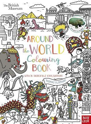 British Museum: Around the World Colouring Book - cover
