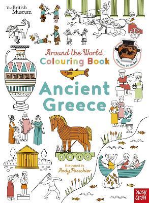 British Museum: Around the World Colouring: Ancient Greece - cover