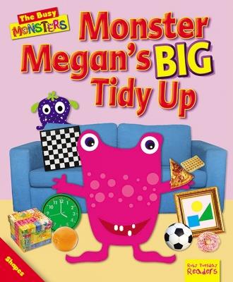 Busy Monsters: Monster Megan's BIG Tidy Up - Dee Reid - cover