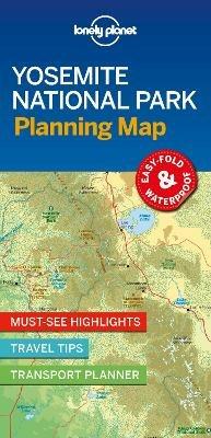 Lonely Planet Yosemite National Park Planning Map - Lonely Planet - cover