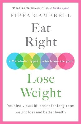 Eat Right, Lose Weight: Your individual blueprint for long-term weight loss and better health - Pippa Campbell - cover