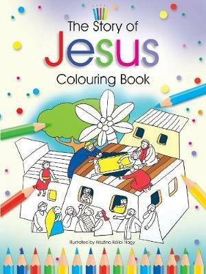 The Story of Jesus Colouring Book - Bethan James - cover