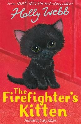 The Firefighter's Kitten - Holly Webb - cover