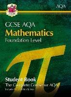 GCSE Maths AQA Student Book - Foundation (with Online Edition) - CGP Books - cover