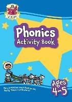 Phonics Activity Book for Ages 4-5 (Reception) - CGP Books - cover