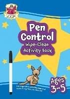 New Pen Control Wipe-Clean Activity Book for Ages 3-5 (with pen)