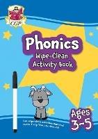 New Phonics Wipe-Clean Activity Book for Ages 3-5 (with pen)