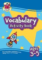 Vocabulary Activity Book for Ages 3-5