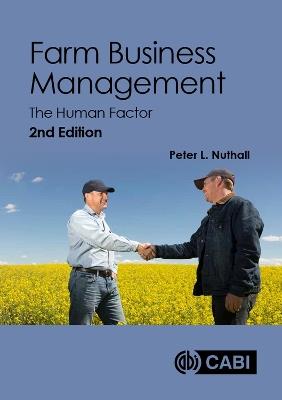 Farm Business Management: The Human Factor - Peter L Nuthall - cover