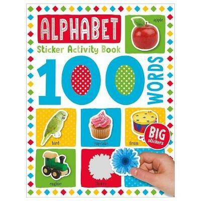 100 Alphabet Words Sticker Activity - Make Believe Ideas - cover