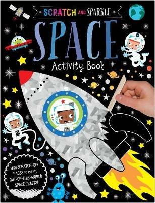 Scratch and Sparkle Space Activity Book - cover