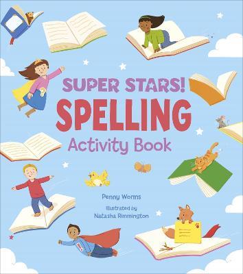 Super Stars! Spelling Activity Book - Penny Worms - cover