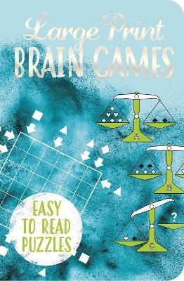Large Print Brain Games - Eric Saunders - cover