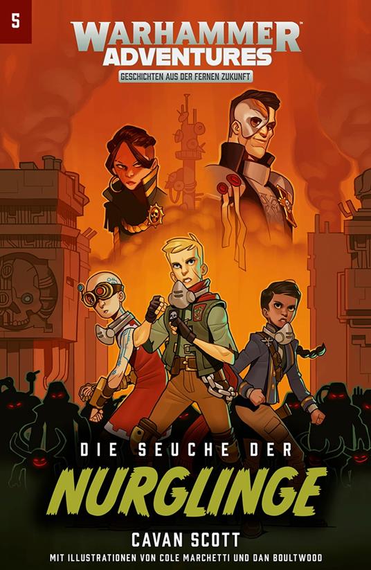 Warhammer Adventures: Die Seuche der Nurglinge - Cavan Scott - ebook