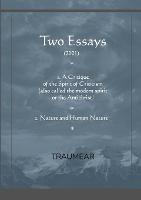 Two Essays: The Spirit of Criticism - Nature and Human Nature - Traumear - cover