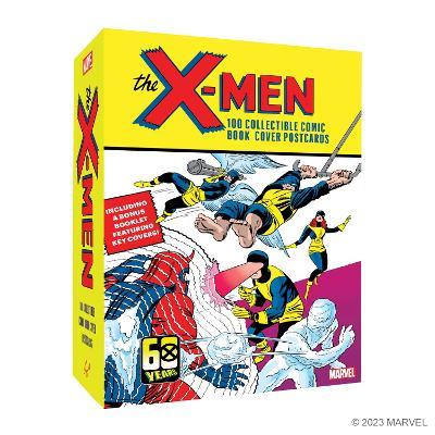X-Men: 100 Collectible Comic Book Cover Postcards - Marvel Comics - cover
