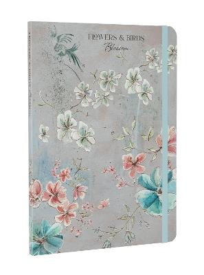 Flowers & Birds Blossom A5 Notebook - cover