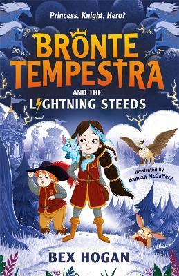 Bronte Tempestra and the Lightning Steeds - Bex Hogan - cover