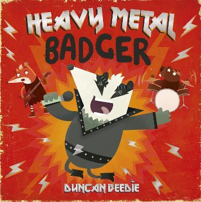 Heavy Metal Badger - Duncan Beedie - cover