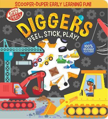 Easy Peely Diggers - Peel, Stick, Play! - Holly Hall - cover