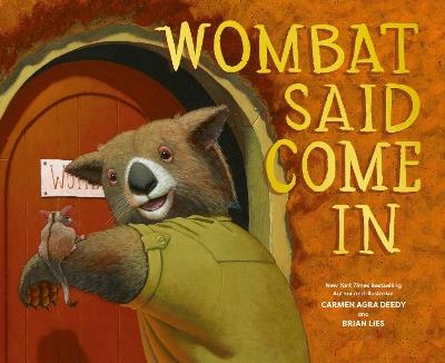 Wombat Said Come In - Carmen Agra Deedy - cover