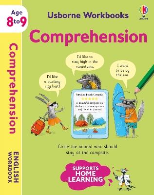 Usborne Workbooks Comprehension 8-9 - Caroline Young - cover