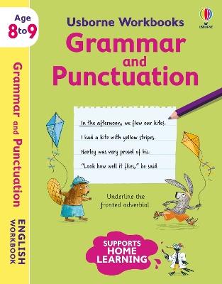 Usborne Workbooks Grammar and Punctuation 8-9 - Jane Bingham - cover