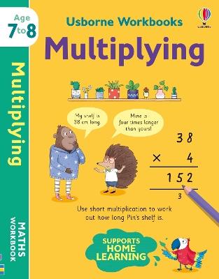 Usborne Workbooks Multiplying 7-8 - Holly Bathie - cover