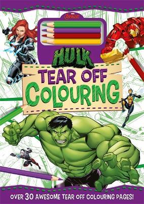 Marvel Avengers Hulk: Tear Off Colouring - Marvel Entertainment International Ltd - cover