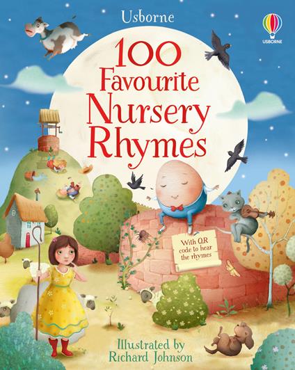 100 favourite nursery rhymes. Ediz. a colori - Felicity Brooks - copertina