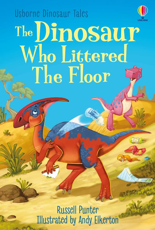 The Dinosaur who Littered the Floor - Russell Punter - cover