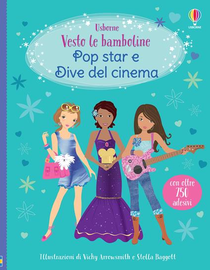 Pop star e dive del cinema. Ediz. a colori - Lucy Bowman - copertina